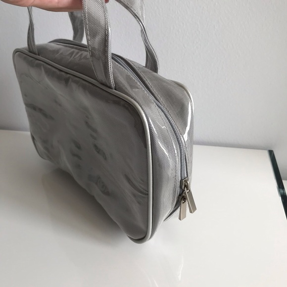 Marks & Spencer Space Silver Easy Clean Make Up Bag 90’s Y2K Vintage - Picture 8 of 15